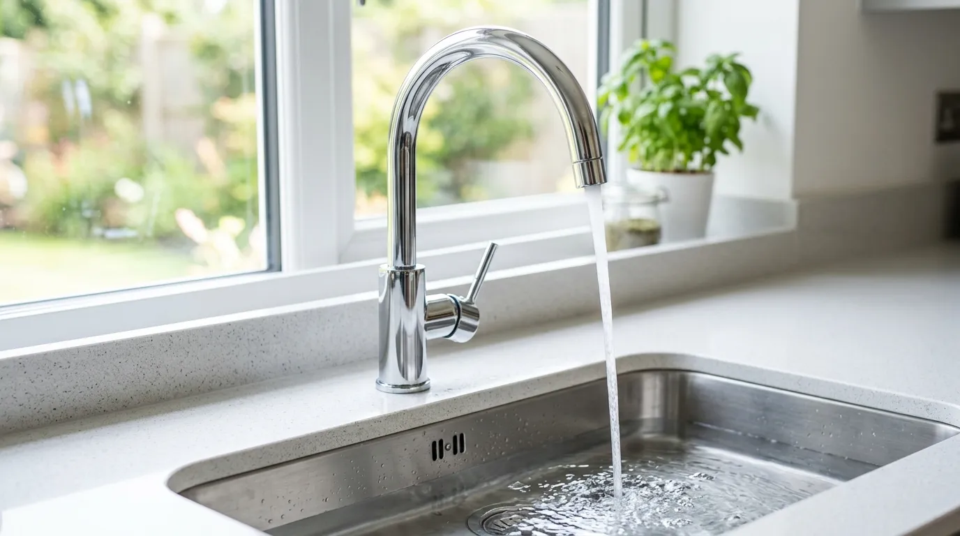 Local Plumbing Master Pros same day plumber fixing a faucet in Thomaston, NY